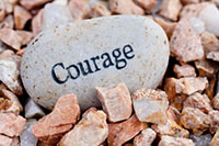 find courage to start a home staging business